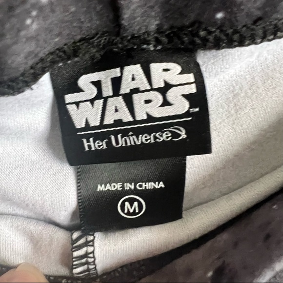 Hot Topic Star Wars Death Star Leggings Medium NWT - Picture 8 of 10